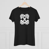 Dumbbell Crossbones - White - Women's Triblend Tee
