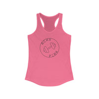 Women's Dumbbell Stamp Racerback Tank