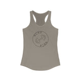 Women's Dumbbell Stamp Racerback Tank