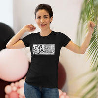 Respect The Resistance - White - Women's Triblend Tee